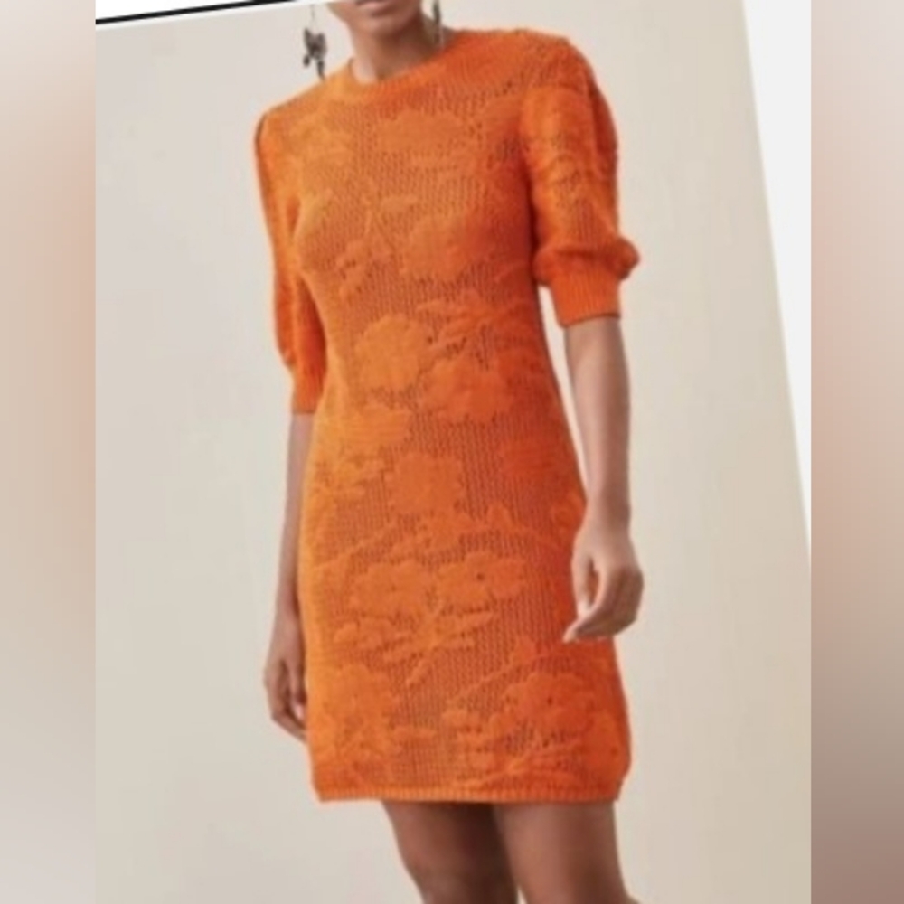 NWT Anthropologie Maeve Pointelle Knit Dress - Size S​ - Picture 2 of 13